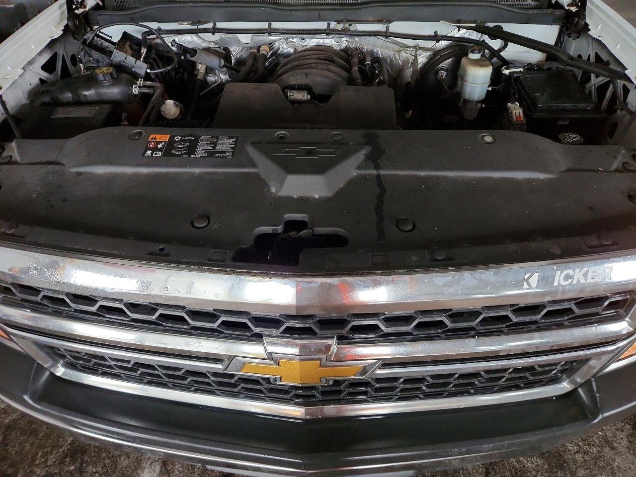 2014 Chevrolet Silverado C1500 White vin: 1GCRCPEHXEZ281412