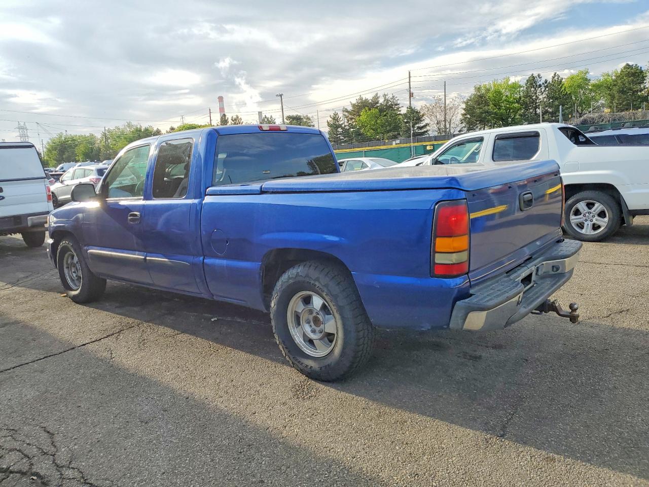 2004 Gmc New Sierra C1500 Blue vin: 1GTEC19V34Z222440