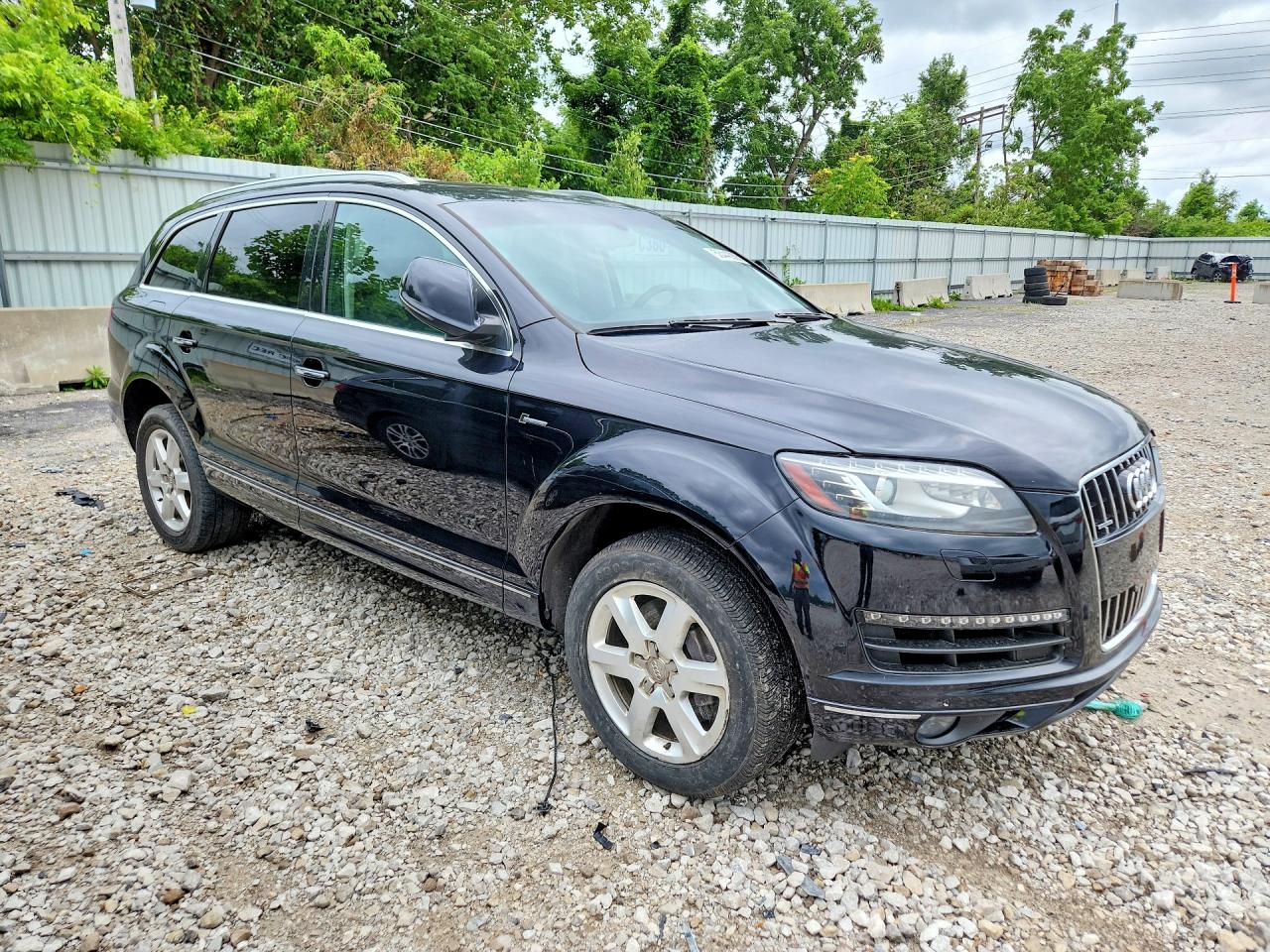 2015 Audi Q7 Premium Plus Black vin: WA1LGAFE1FD001221