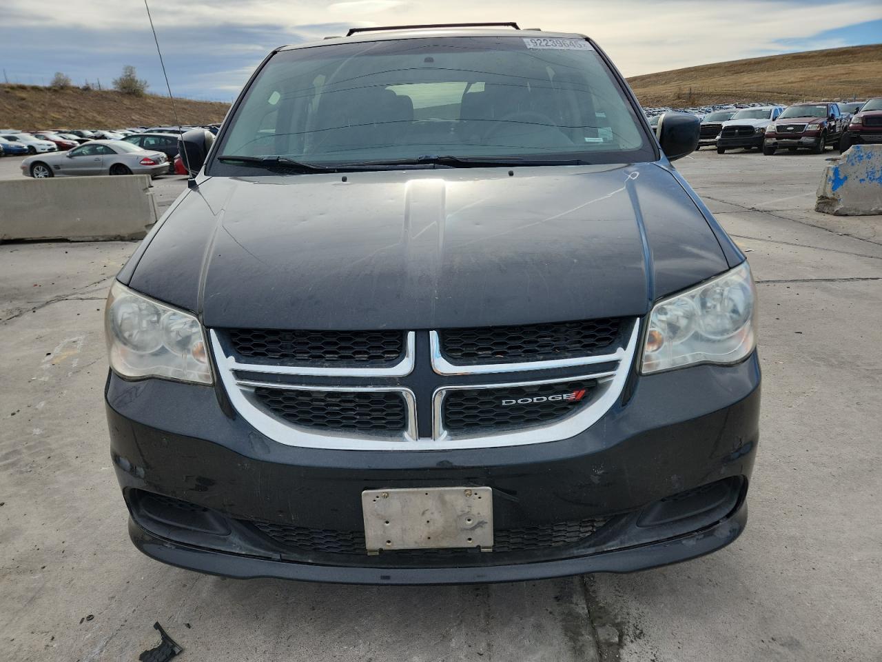 2013 Dodge Grand Caravan Sxt Black vin: 2C4RDGCG8DR544304