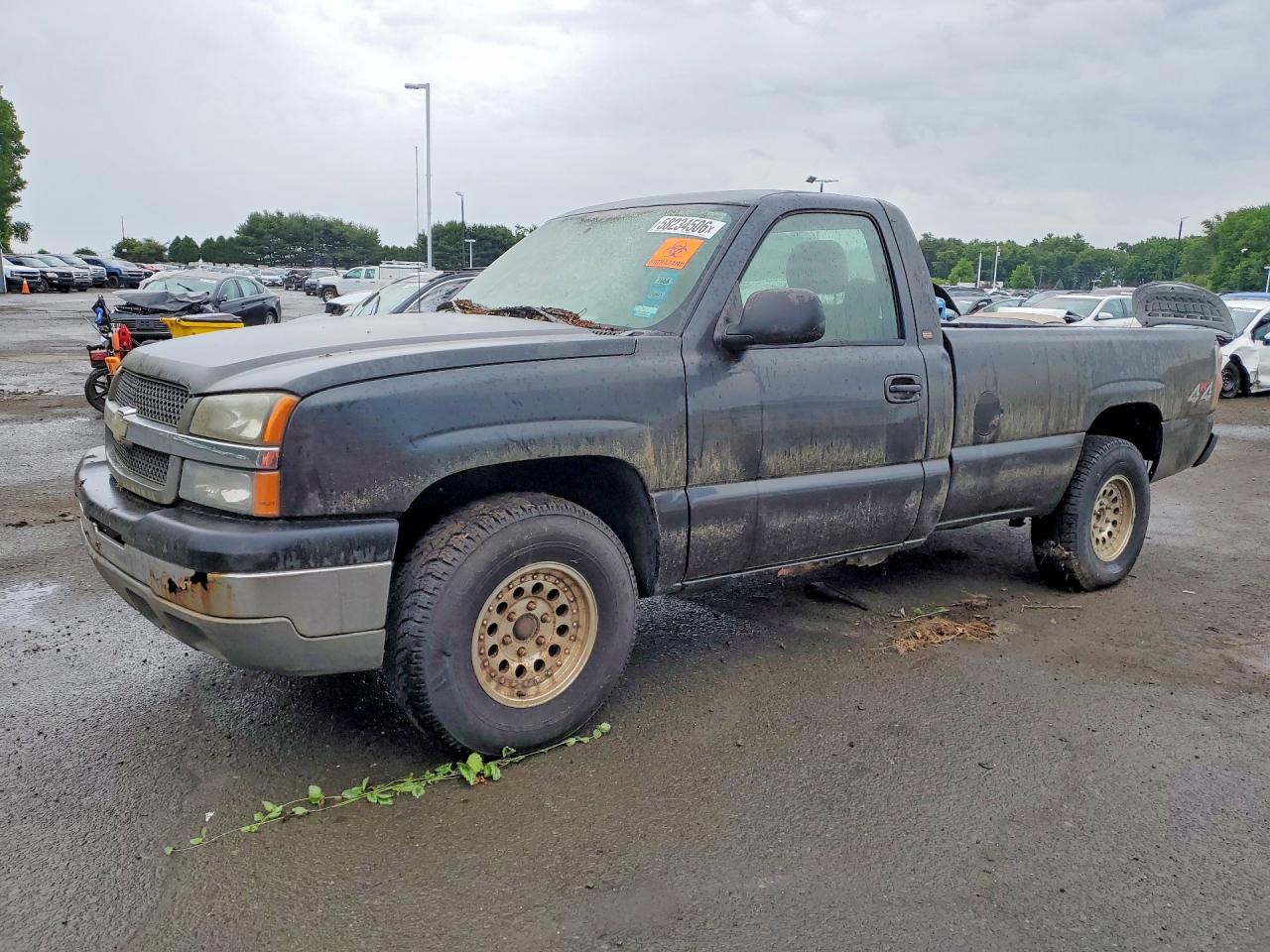 2004 Chevrolet Silverado K1500 Charcoal vin: 1GCEK14V54E152229