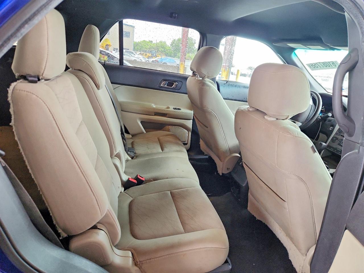 2014 Ford Explorer Синий vin: 1FM5K7B82EGC38986