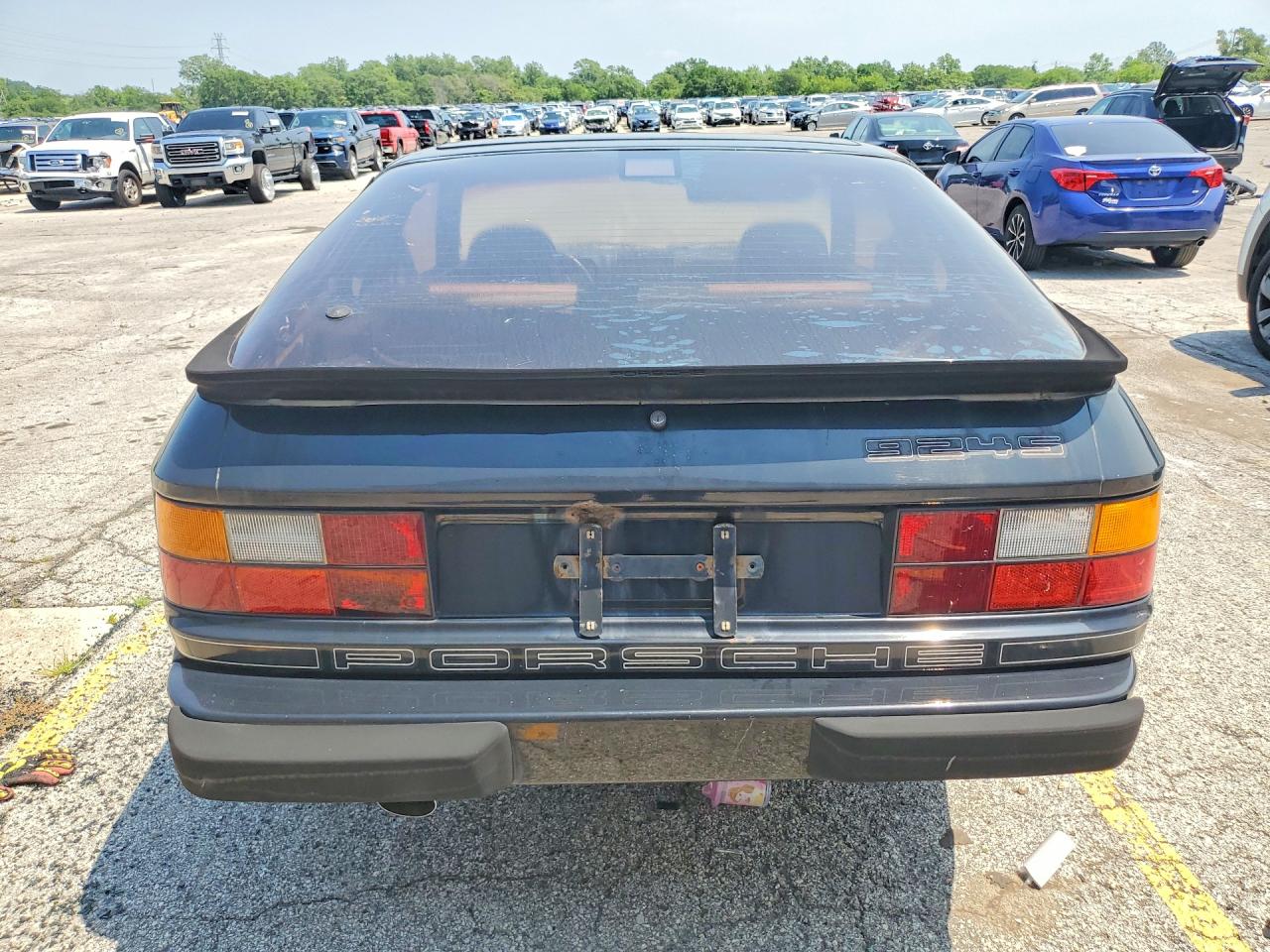 1987 Porsche 924 S Black vin: WP0AA0924HN456779