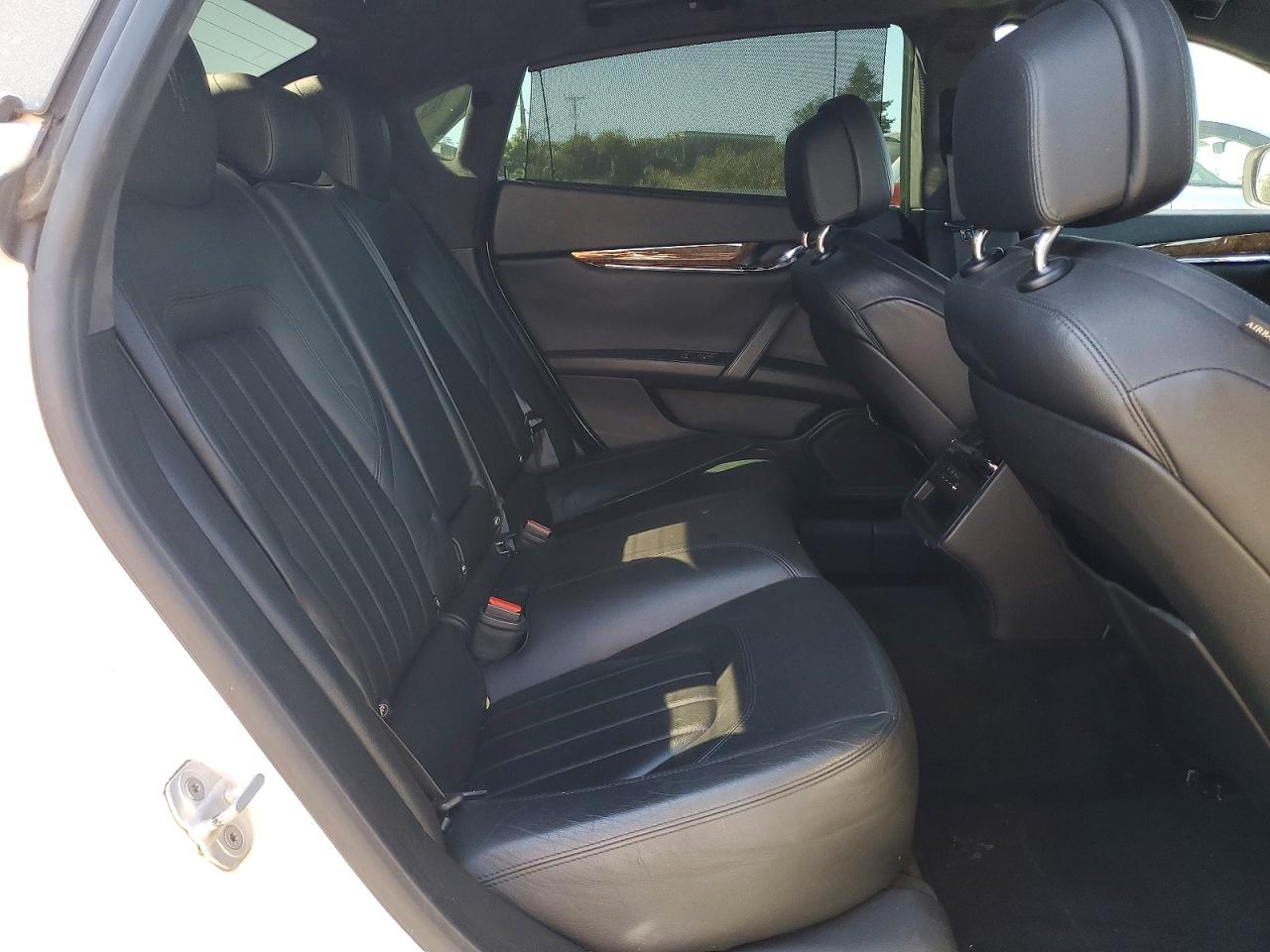 2014 Maserati Quattroporte S White vin: ZAM56RRA3E1126094