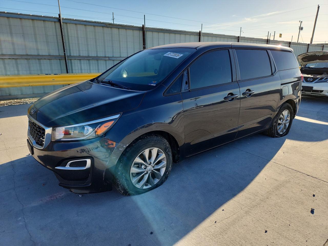 2021 Kia Sedona Lx Black vin: KNDMB5C18M6673831
