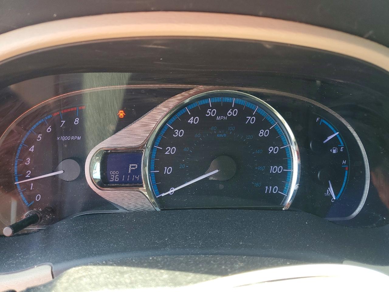 2011 Toyota Sienna Xle 8-passenger Blue vin: 5TDYK3DC1BS093596
