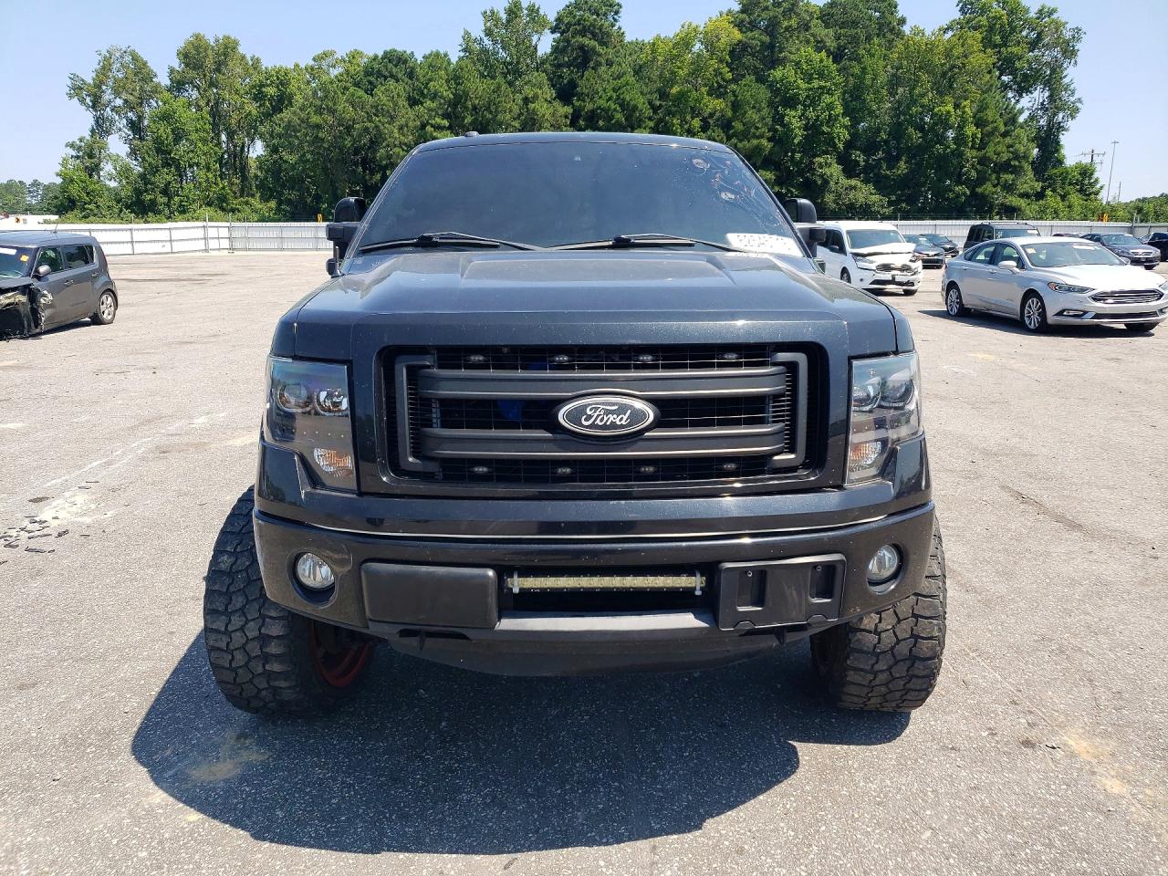 2014 Ford F150 Supercrew Black vin: 1FTFW1ET6EKD49919