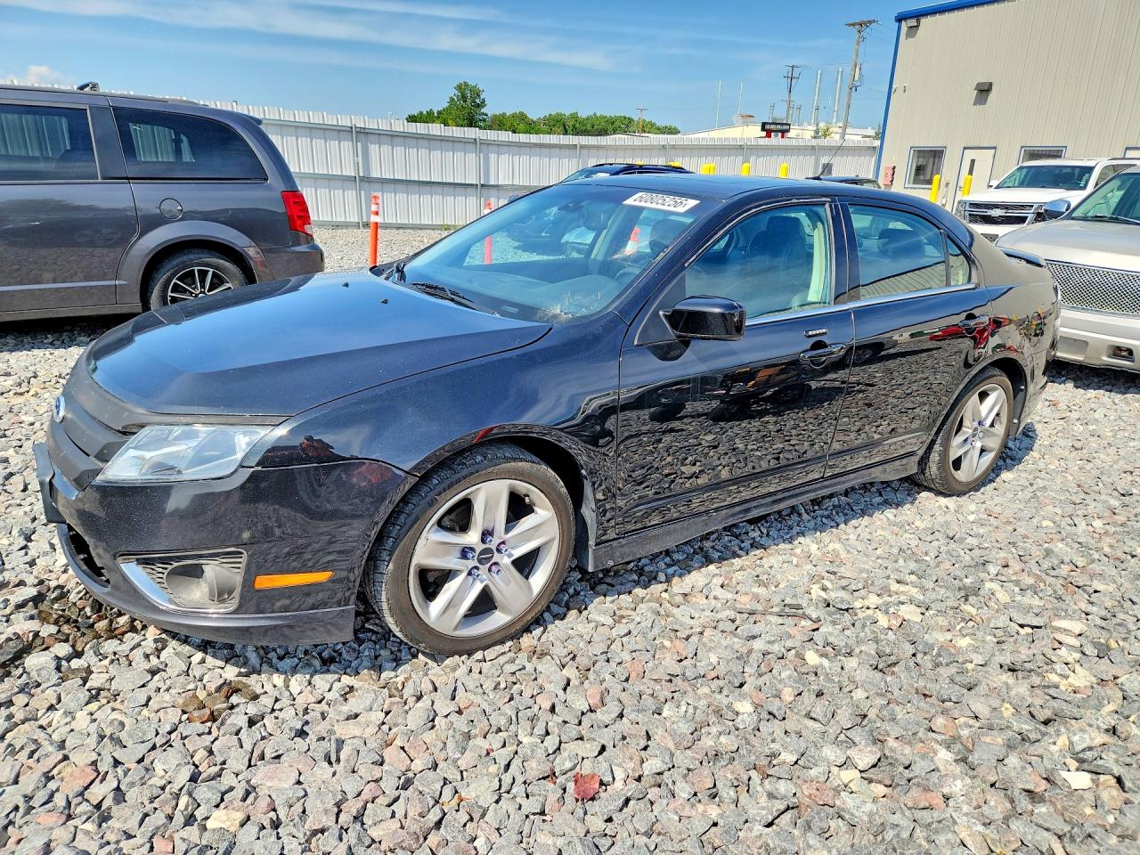 2011 Ford Fusion Sport Black vin: 3FAHP0KCXBR104980