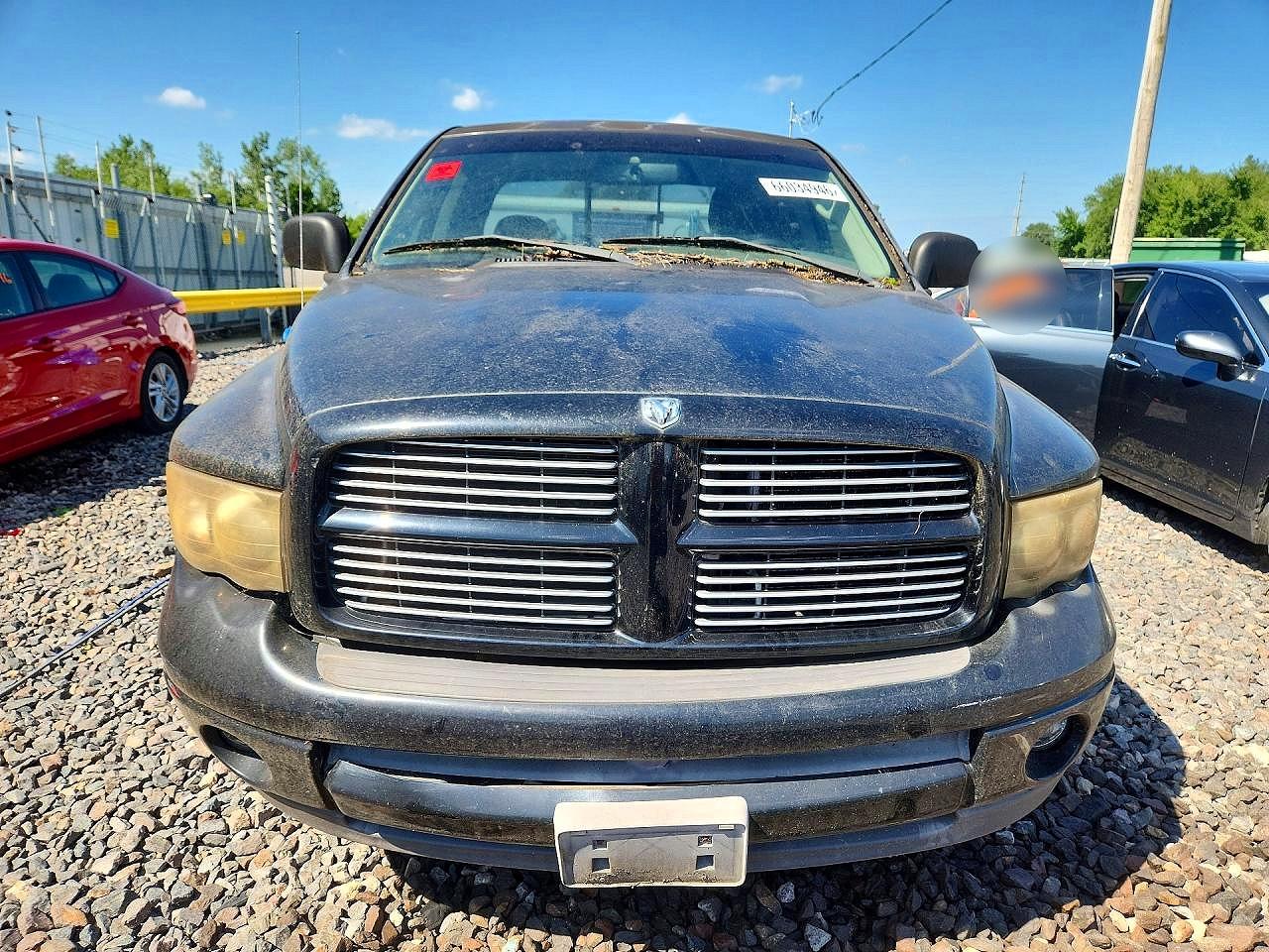 2002 Dodge Ram 1500 Black vin: 3D7HU18N82G143912