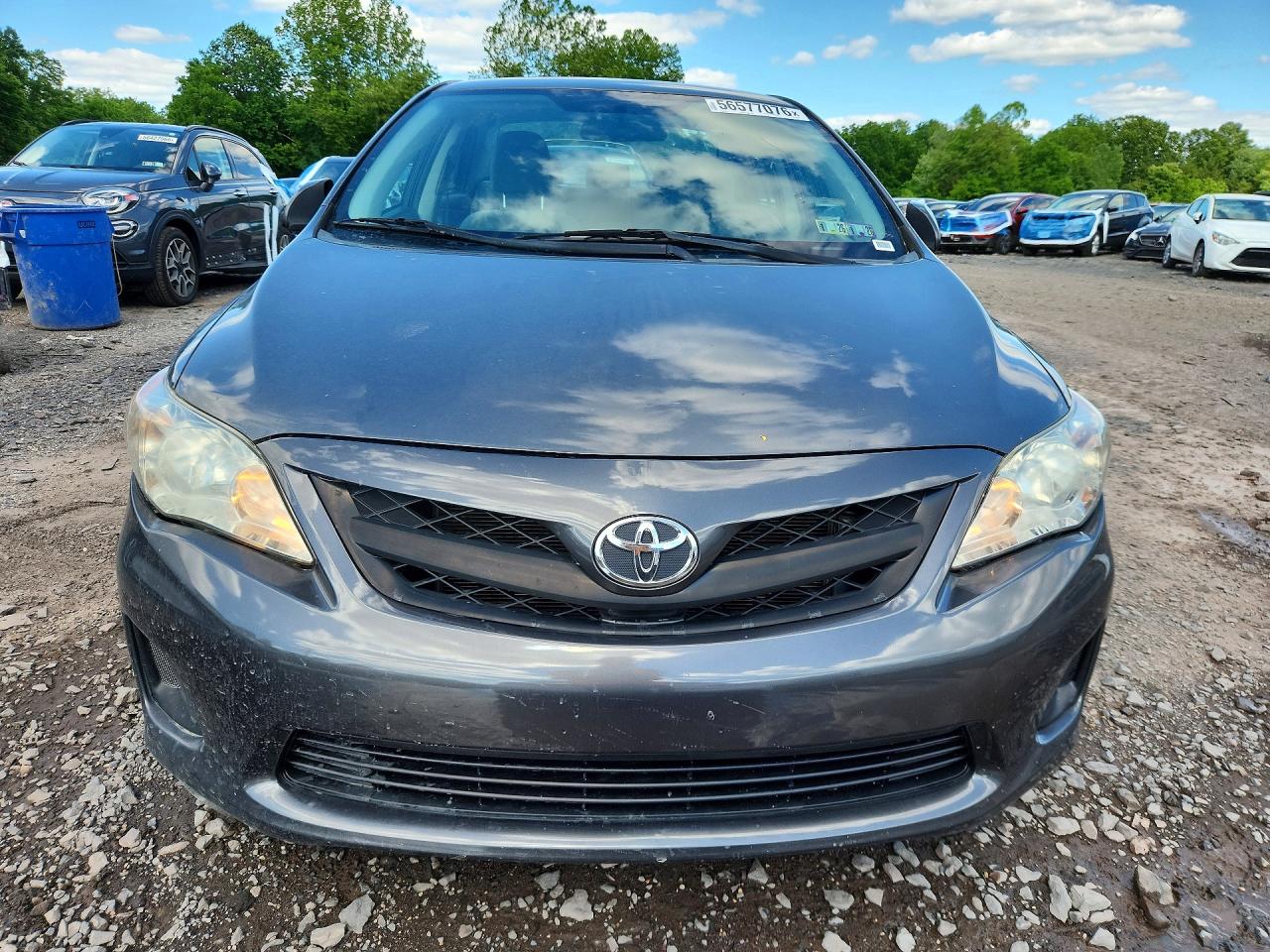 2013 Toyota Corolla L Gray vin: 2T1BU4EE2DC960781