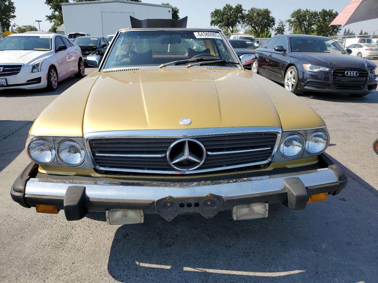 1979 Mercedes Benz 450sl Gold vin: 10704412049130