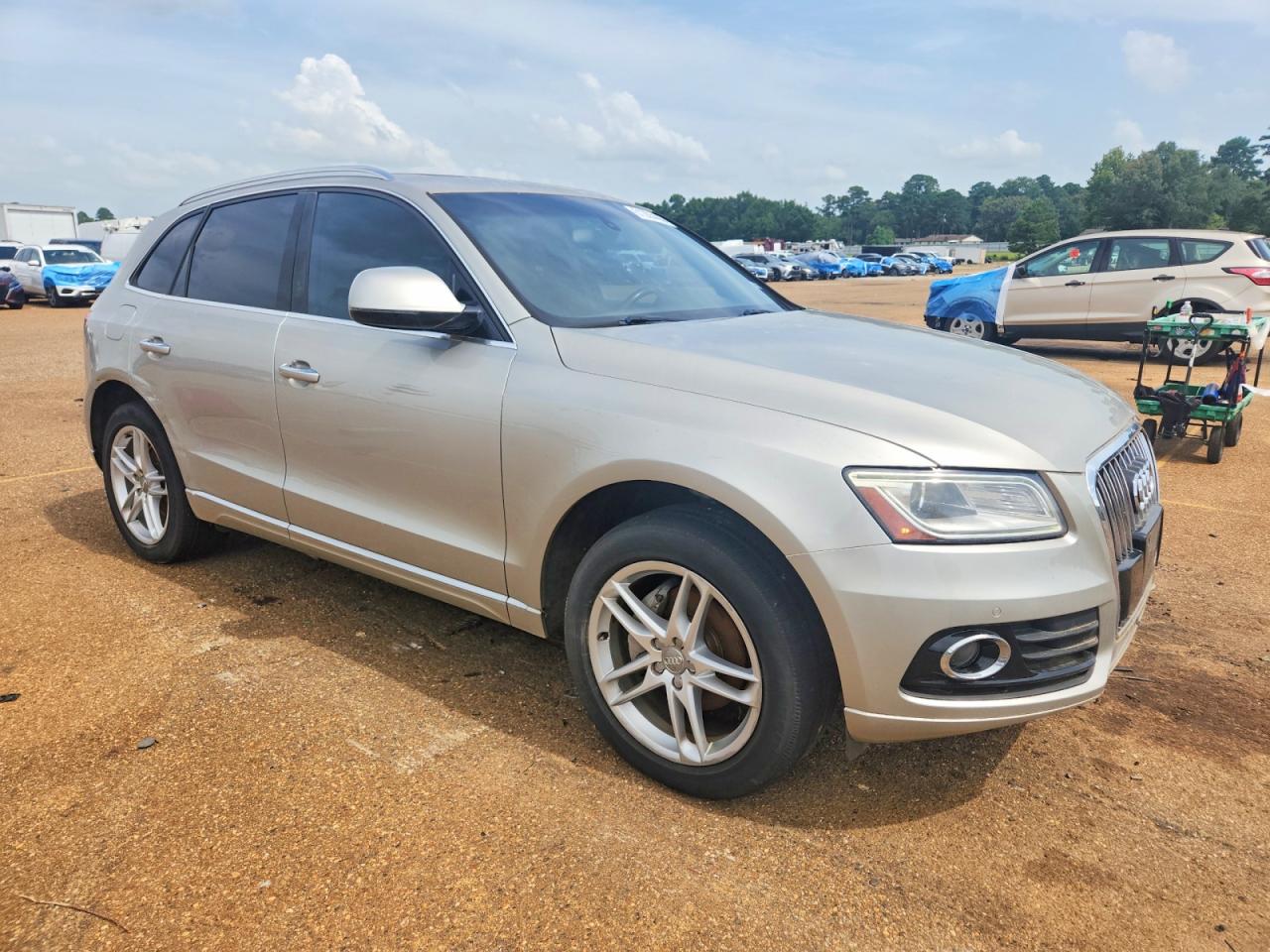 2015 Audi Q5 Premium Plus Silver vin: WA1LFAFP4FA075691