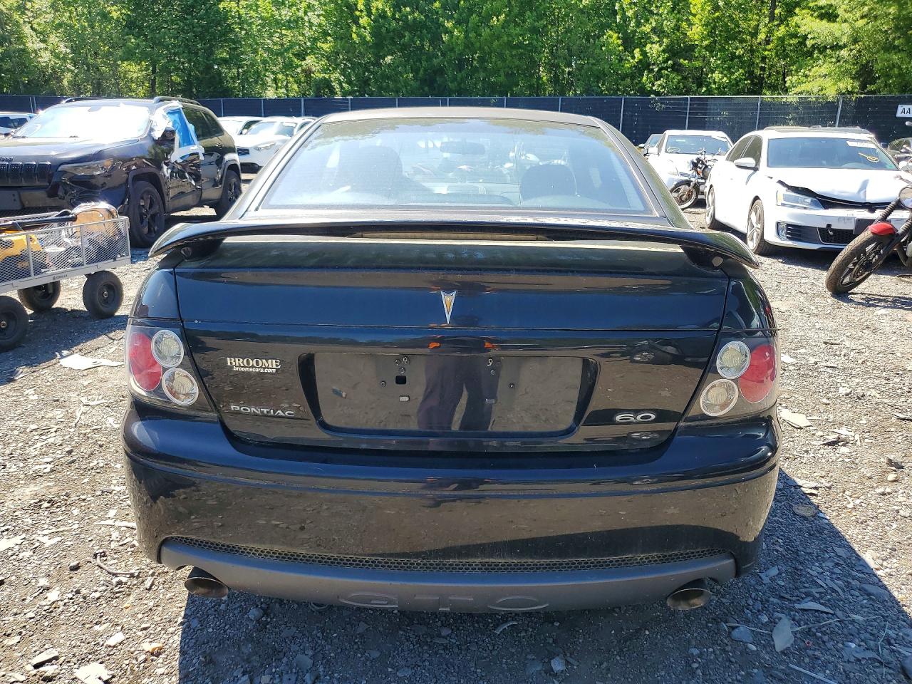 2006 Pontiac Gto Черный vin: 6G2VX12U16L825969