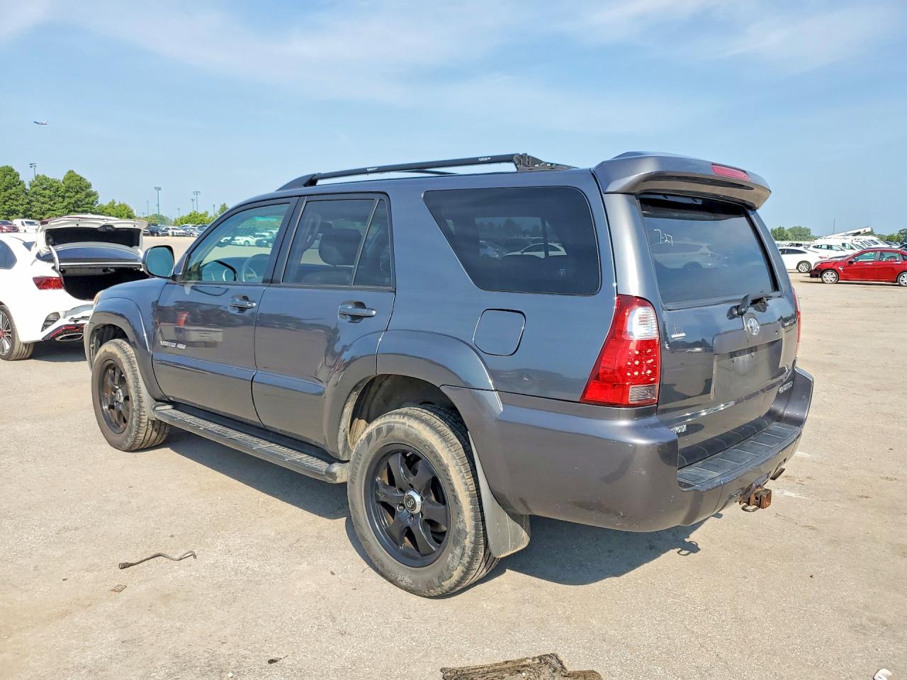 2007 Toyota 4runner Limited Gray vin: JTEBU17R170116031