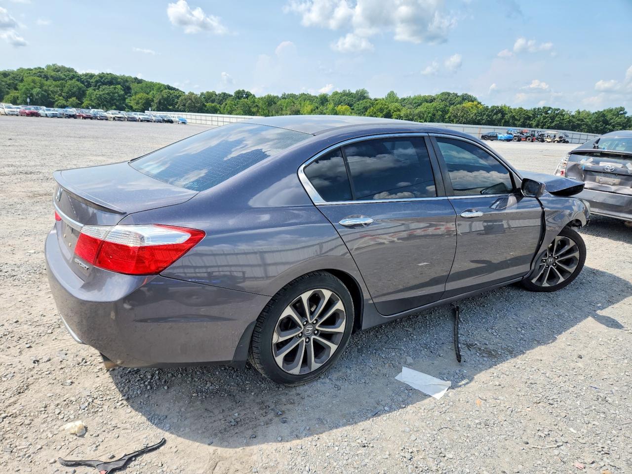 2014 Honda Accord Sport Gray vin: 1HGCR2F53EA206692
