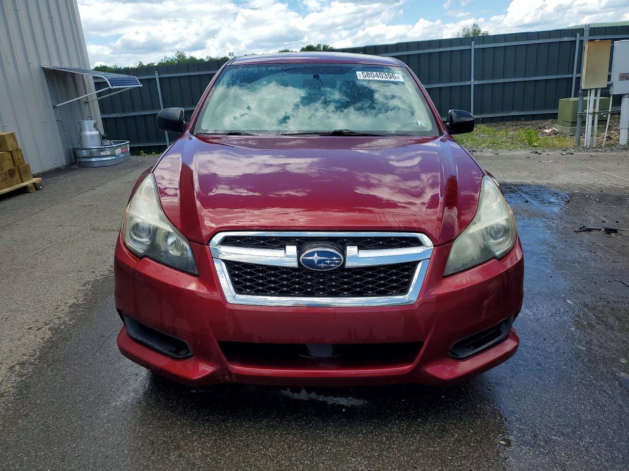 2014 Subaru Legacy 2.5i Темно-бордовый vin: 4S3BMBA65E3031925