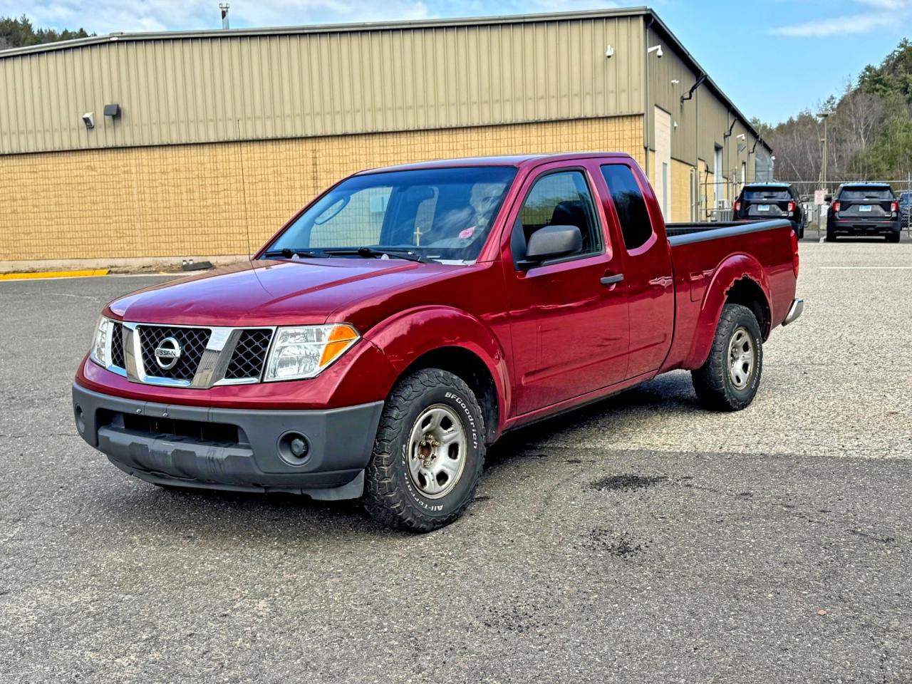 2007 Nissan Frontier Xe Burgundy vin: 1N6BD06T67C422990