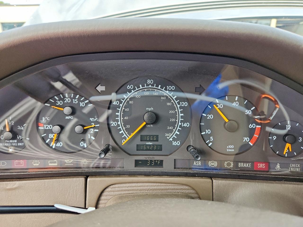 1997 Mercedes-benz S 420 Beige vin: WDBGA43G4VA352073