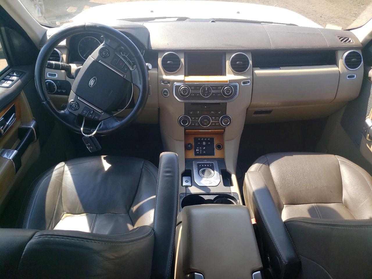 2014 Land Rover Lr4 Hse Luxury White vin: SALAK2V62EA702323