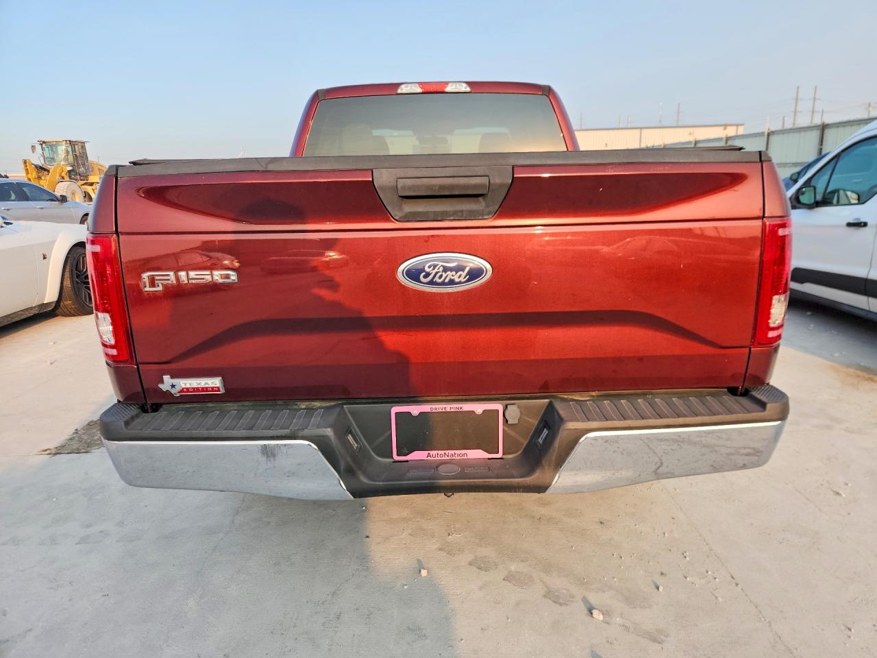2015 Ford F150 Super Cab Maroon vin: 1FTEX1CP8FFA87197