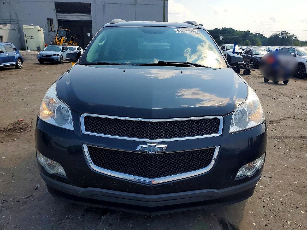 2012 Chevrolet Traverse Lt Black vin: 1GNKRGED5CJ416540