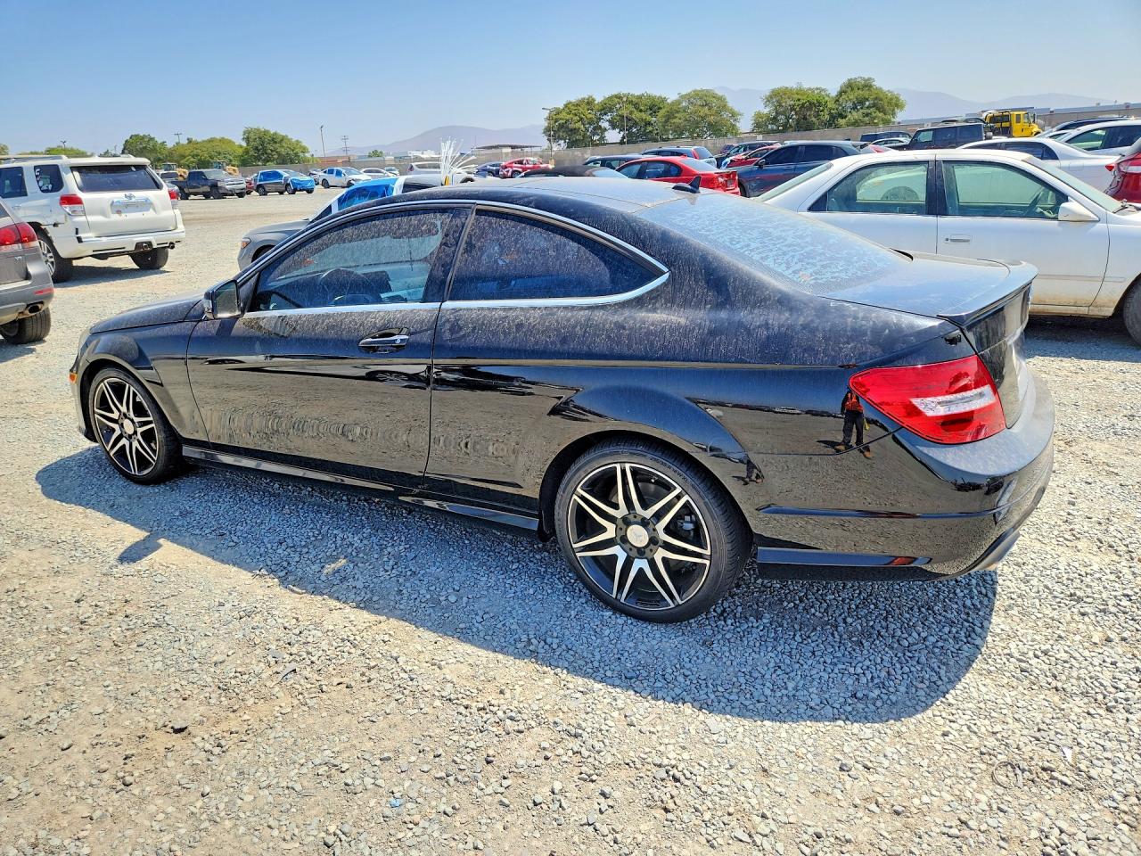 2013 Mercedes-benz C 250 Black vin: WDDGJ4HBXDF994187