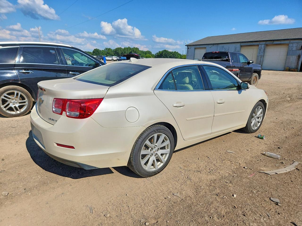 2014 Chevrolet Malibu 2lt White vin: 1G11E5SLXEF142833