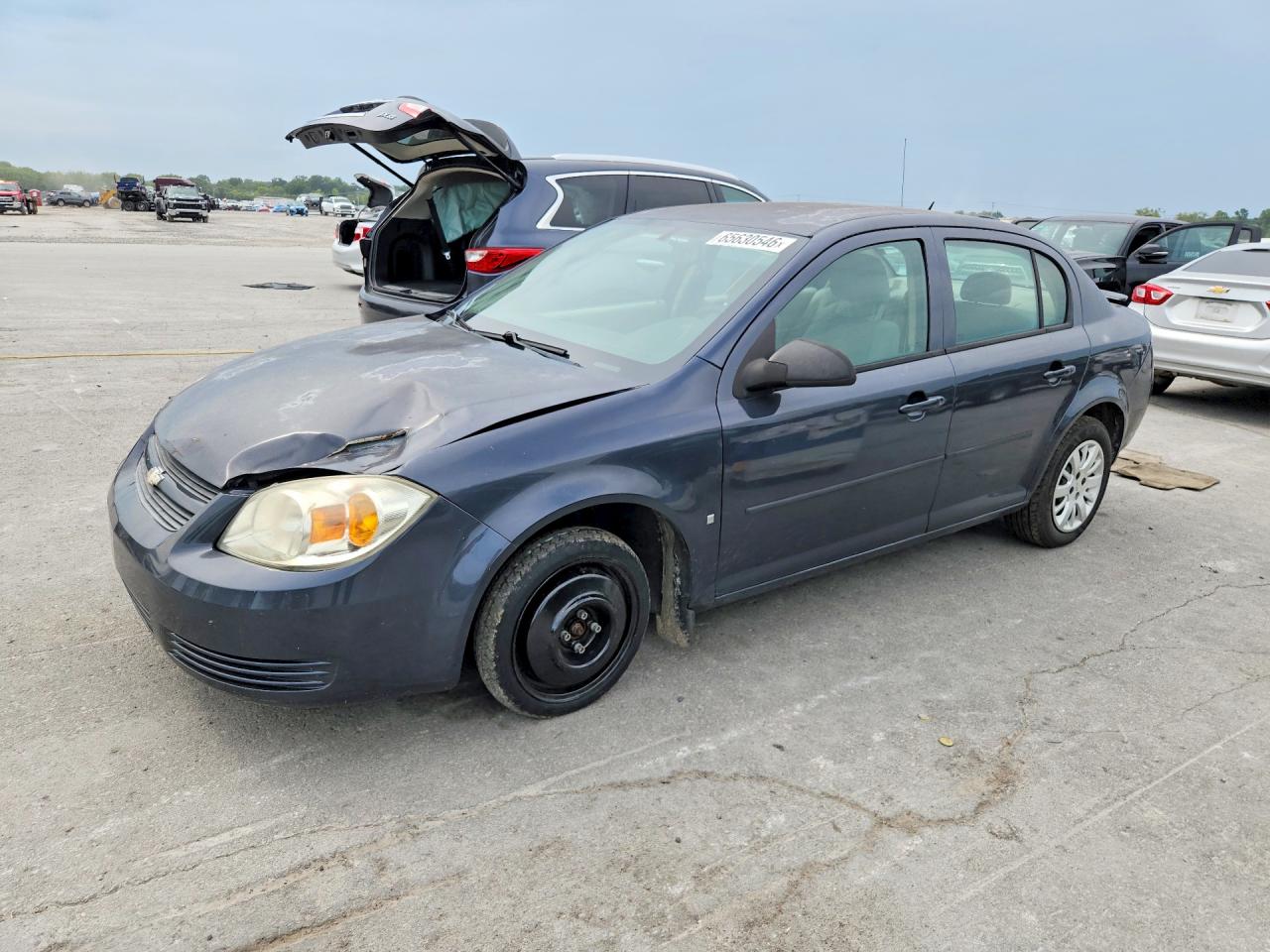 2009 Chevrolet Cobalt Ls Blue vin: 1G1AS58H997169730
