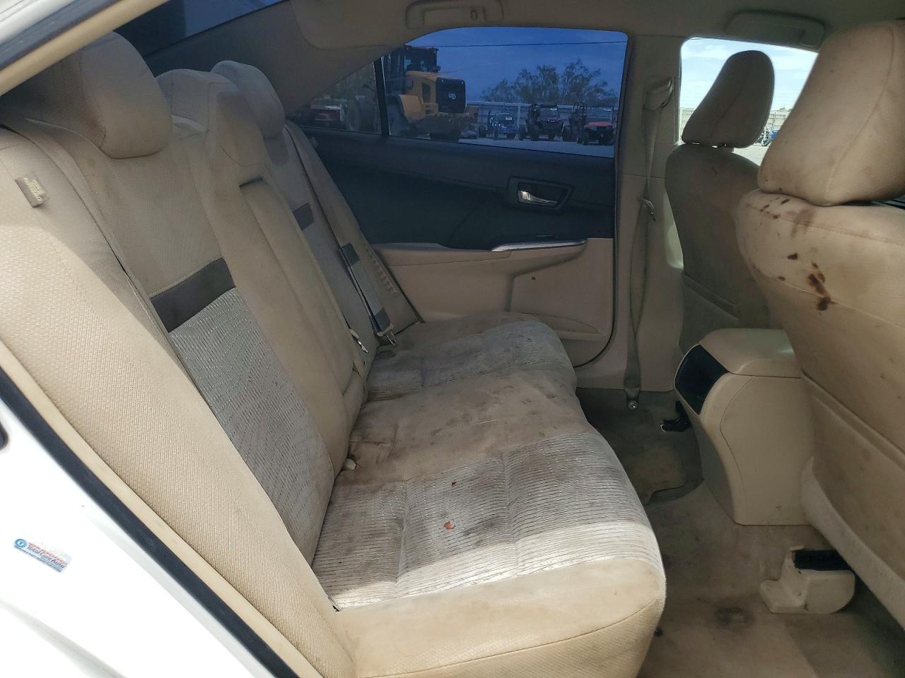 2014 Toyota Camry Hybrid Le White vin: 4T1BD1FK4EU108483