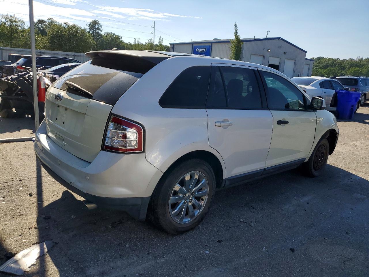 2010 Ford Edge Sel White vin: 2FMDK3JC7ABA12700