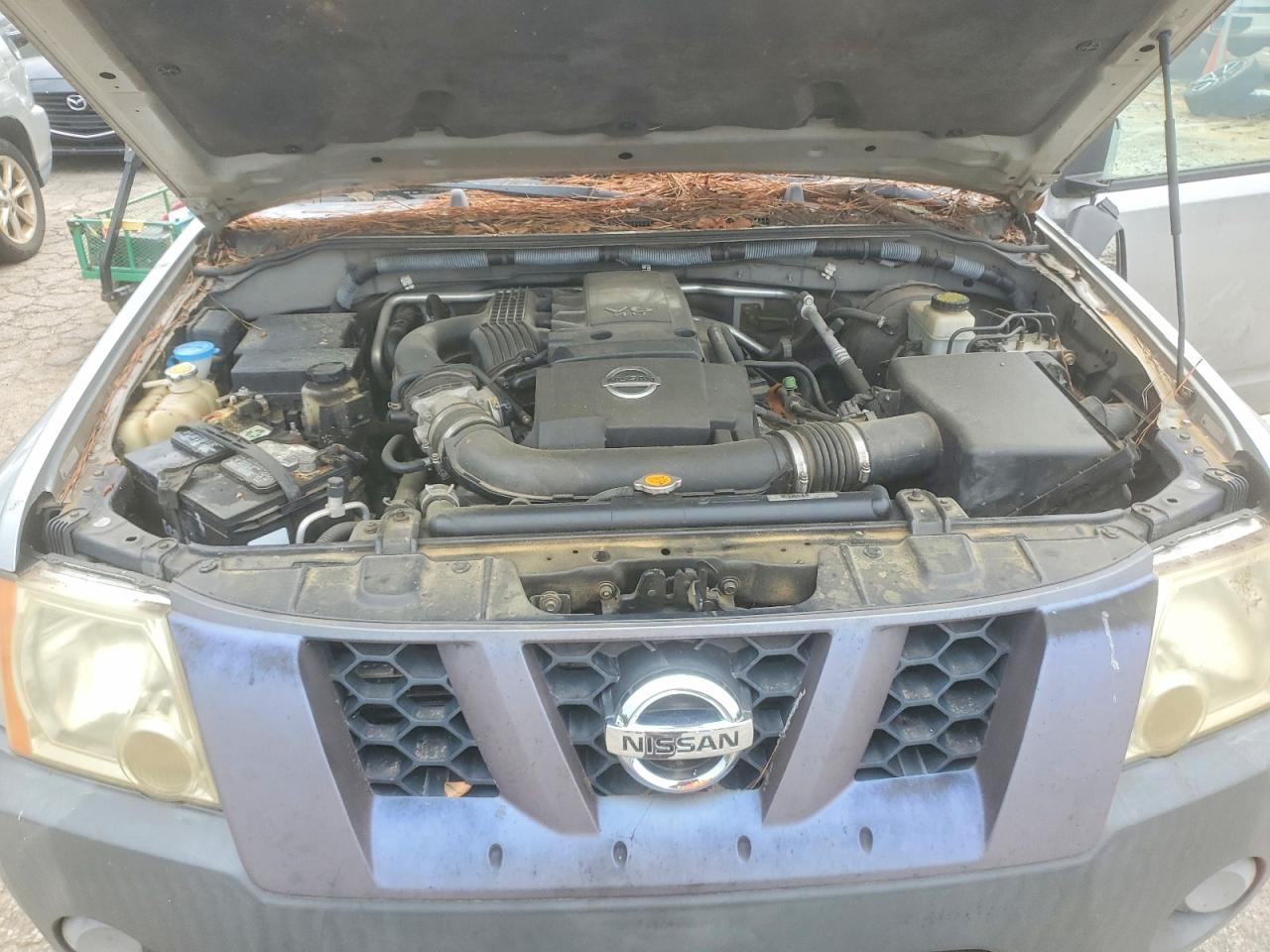 2007 Nissan Xterra X Silver vin: 5N1AN08U97C531828
