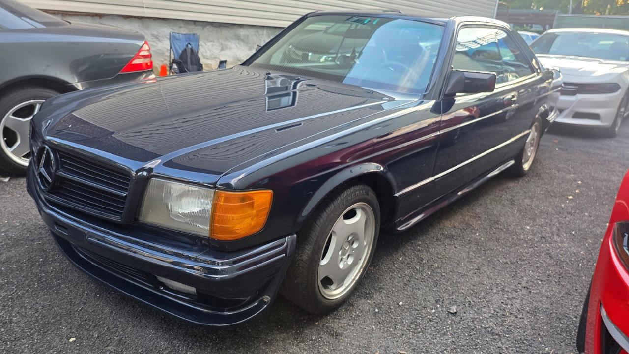 1984 Mercedes-benz 500sec Blue vin: WDB1260441A061772