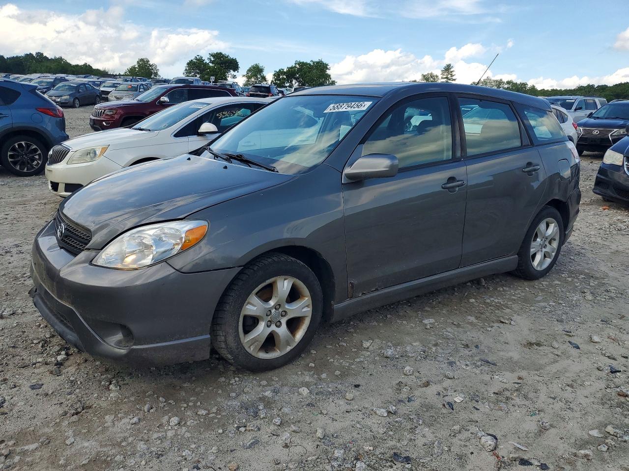 2008 Toyota Corolla Matrix Xr Gray vin: 2T1KR30E98C710432