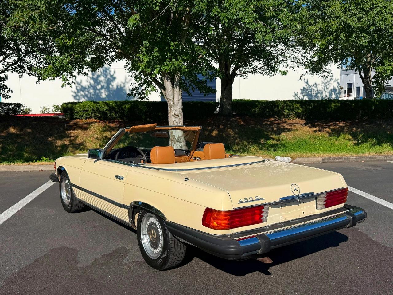 1980 Mercedes-benz 450 Sl Cream vin: WDB10704412063683