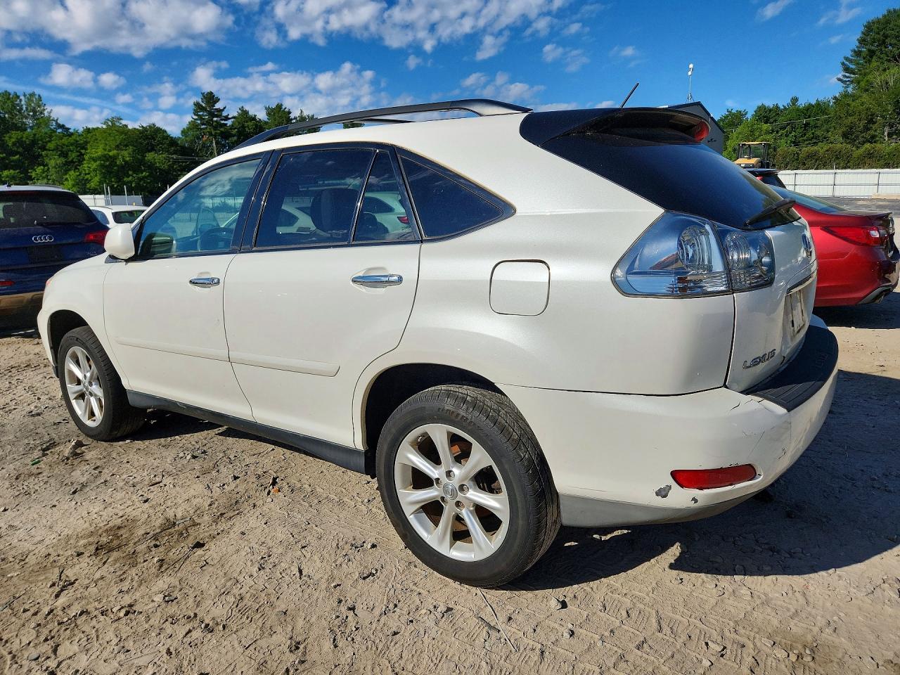2008 Lexus Rx 350 White vin: 2T2HK31U98C094845