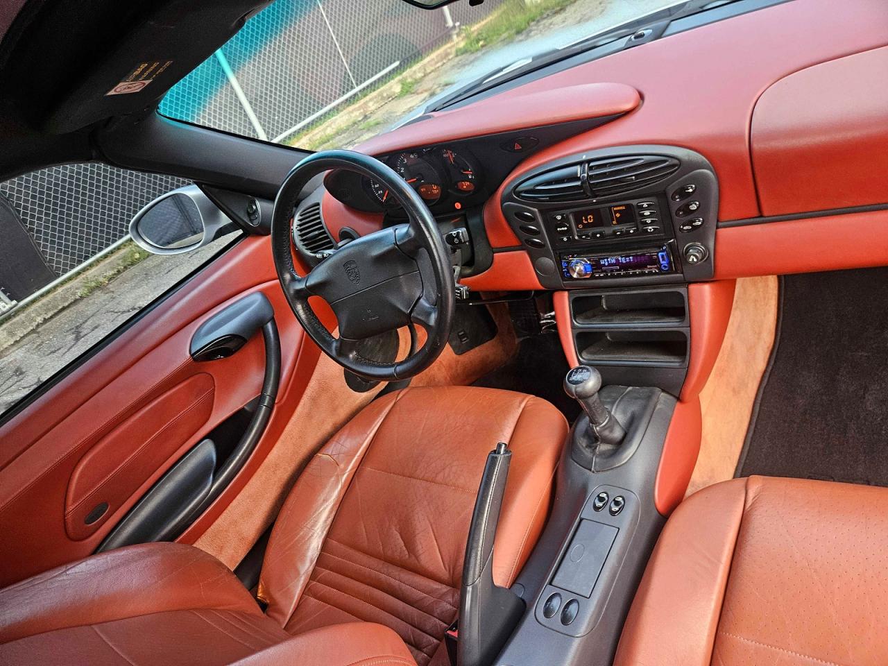 1998 Porsche Boxster Silver vin: WP0CA2986WU623669