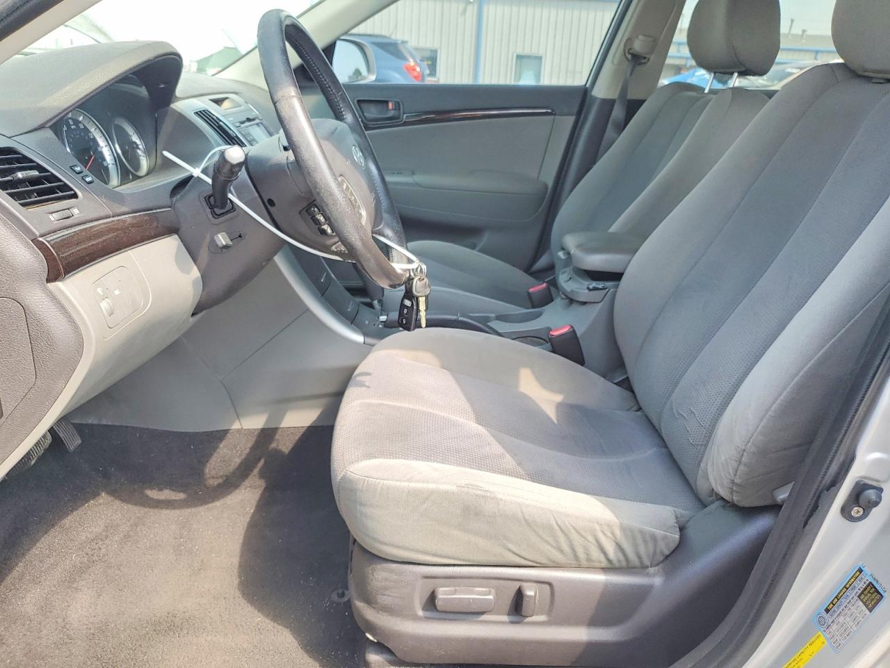 2009 Hyundai Sonata Gls V6 Silver vin: 5NPET46F89H462029