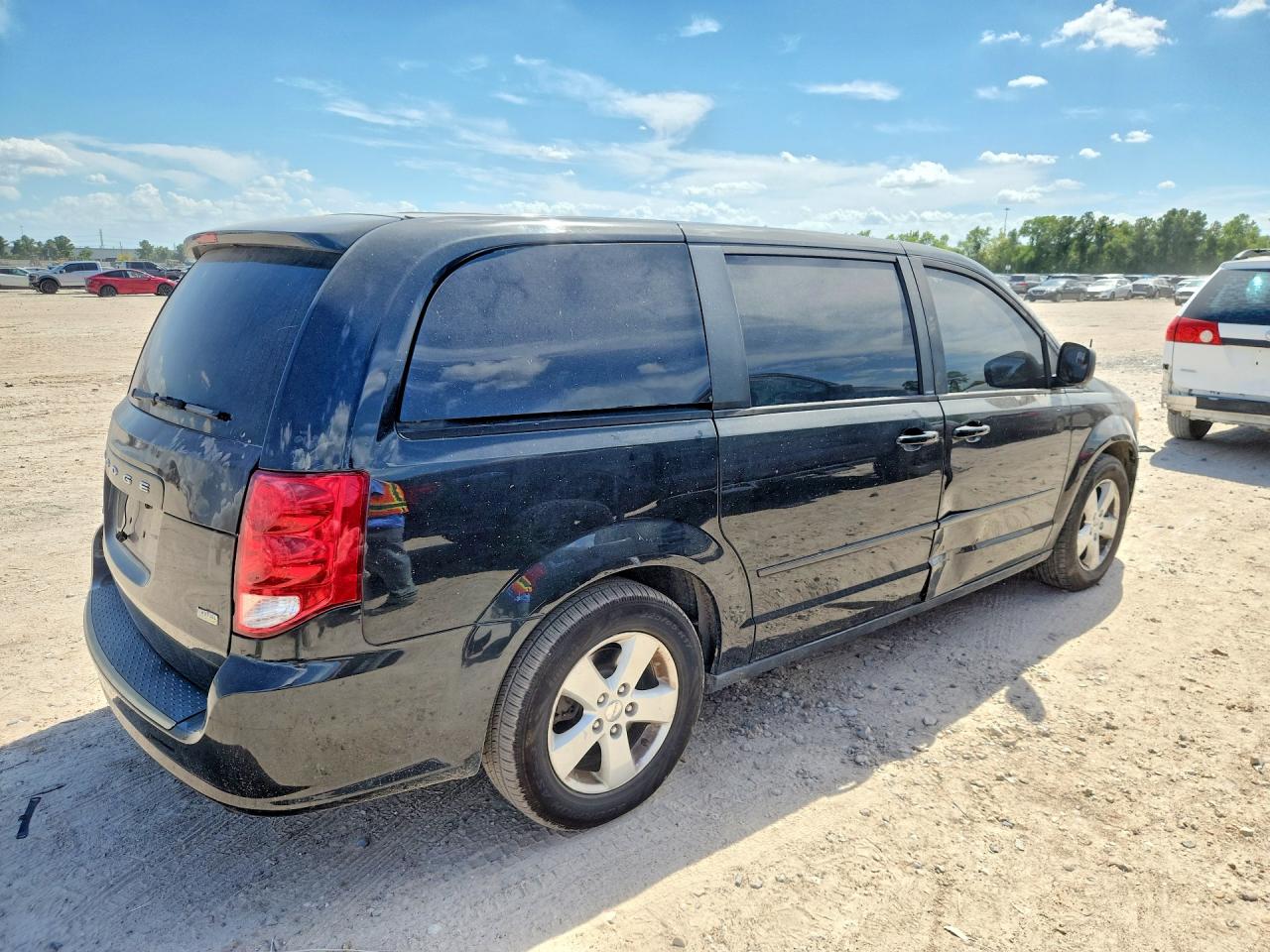 2013 Dodge Grand Caravan Se Black vin: 2C4RDGBG1DR771464