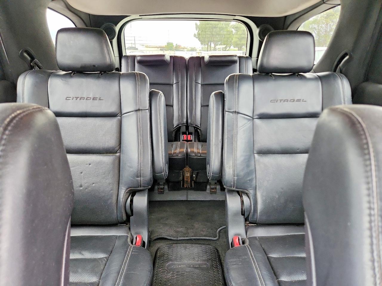 2012 Dodge Durango Citadel Черный vin: 1C4RDHEG4CC257908