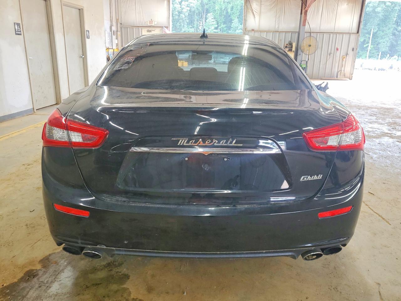 2014 Maserati Ghibli Black vin: ZAM57XSA4E1112149