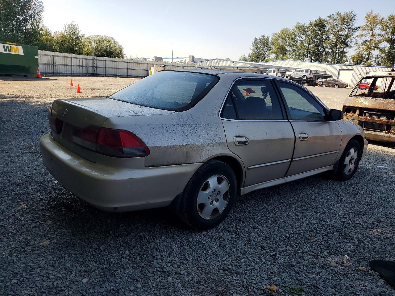 2002 Honda Accord Ex Желто-коричневый vin: 1HGCG16512A036649