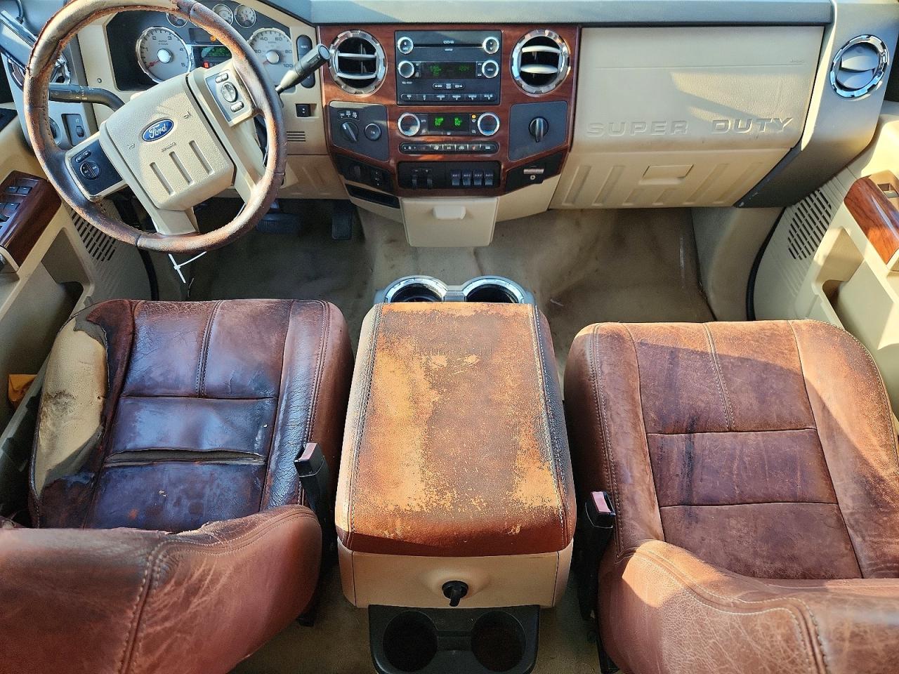 2009 Ford F250 Super Duty White vin: 1FTSW21R39EA73458