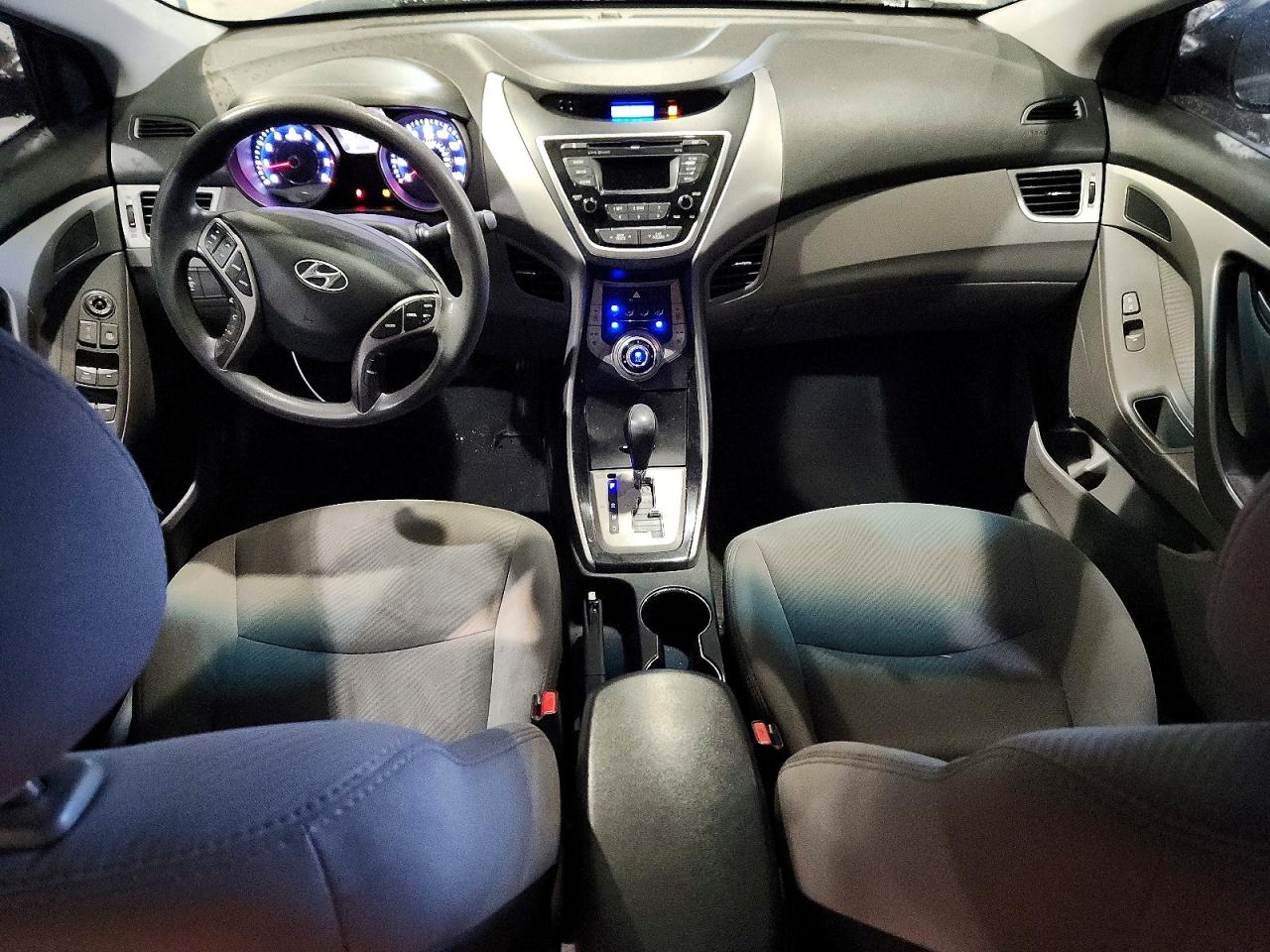 2013 Hyundai Elantra Gls Black vin: 5NPDH4AE6DH427882
