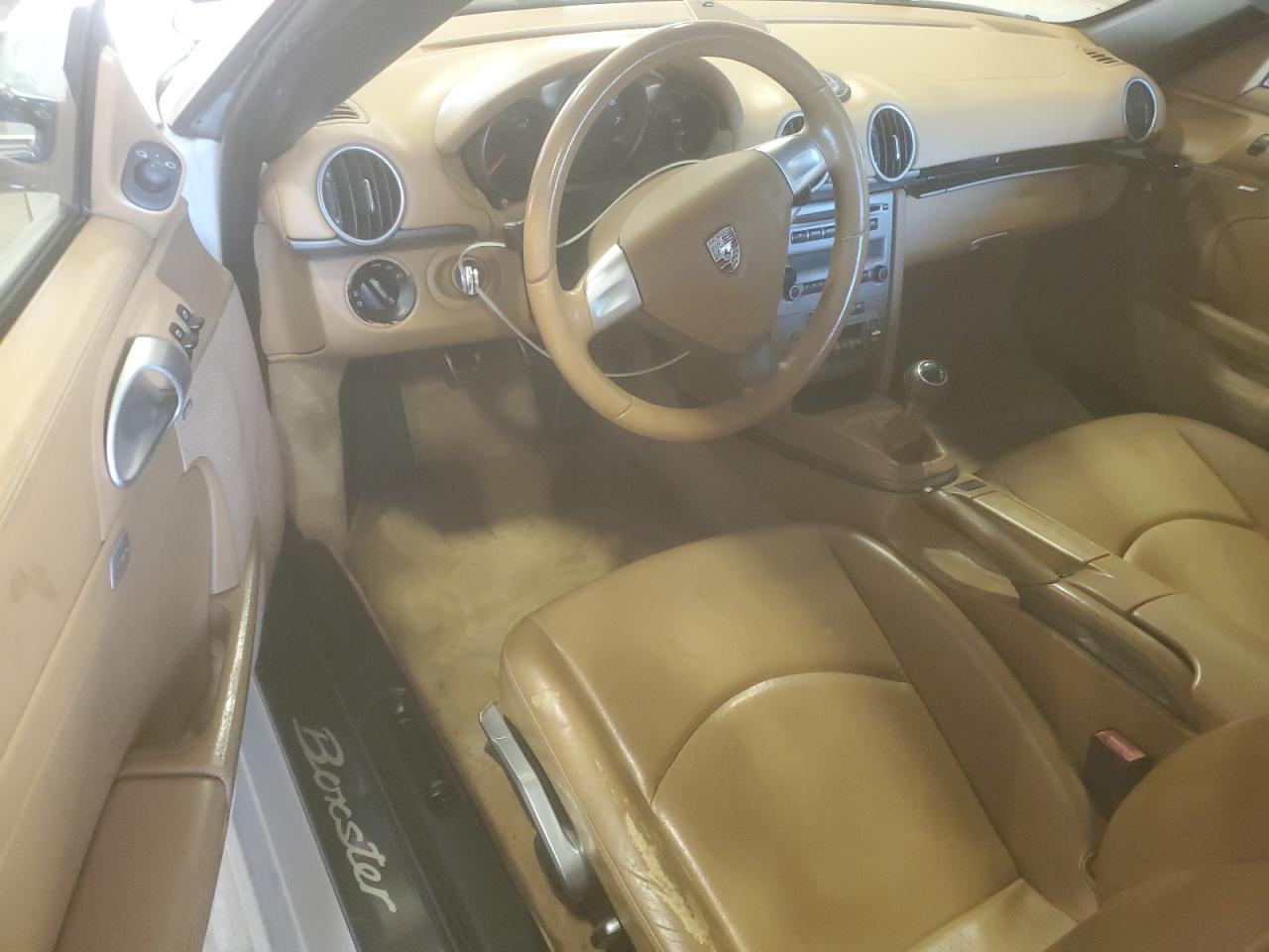 2006 Porsche Boxster Белый vin: WP0CA29866U713419