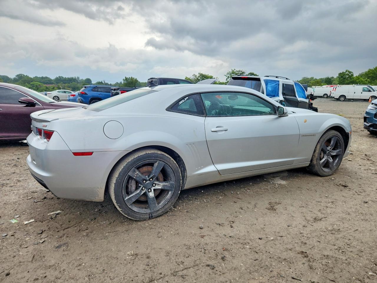 2010 Chevrolet Camaro Ss Серебряный vin: 2G1FS1EW7A9227709