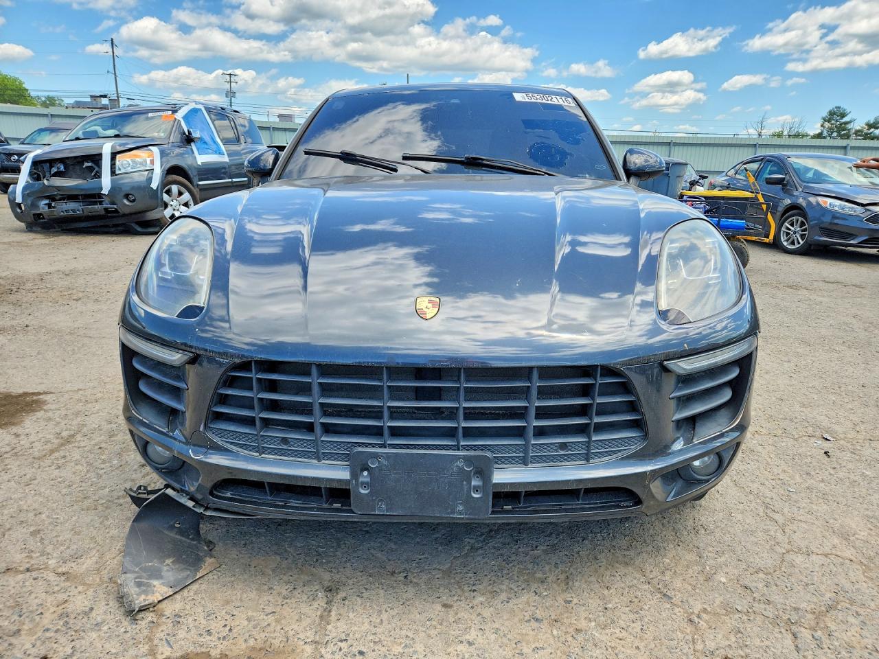 2017 Porsche Macan Gts Угольный vin: WP1AG2A57HLB56261