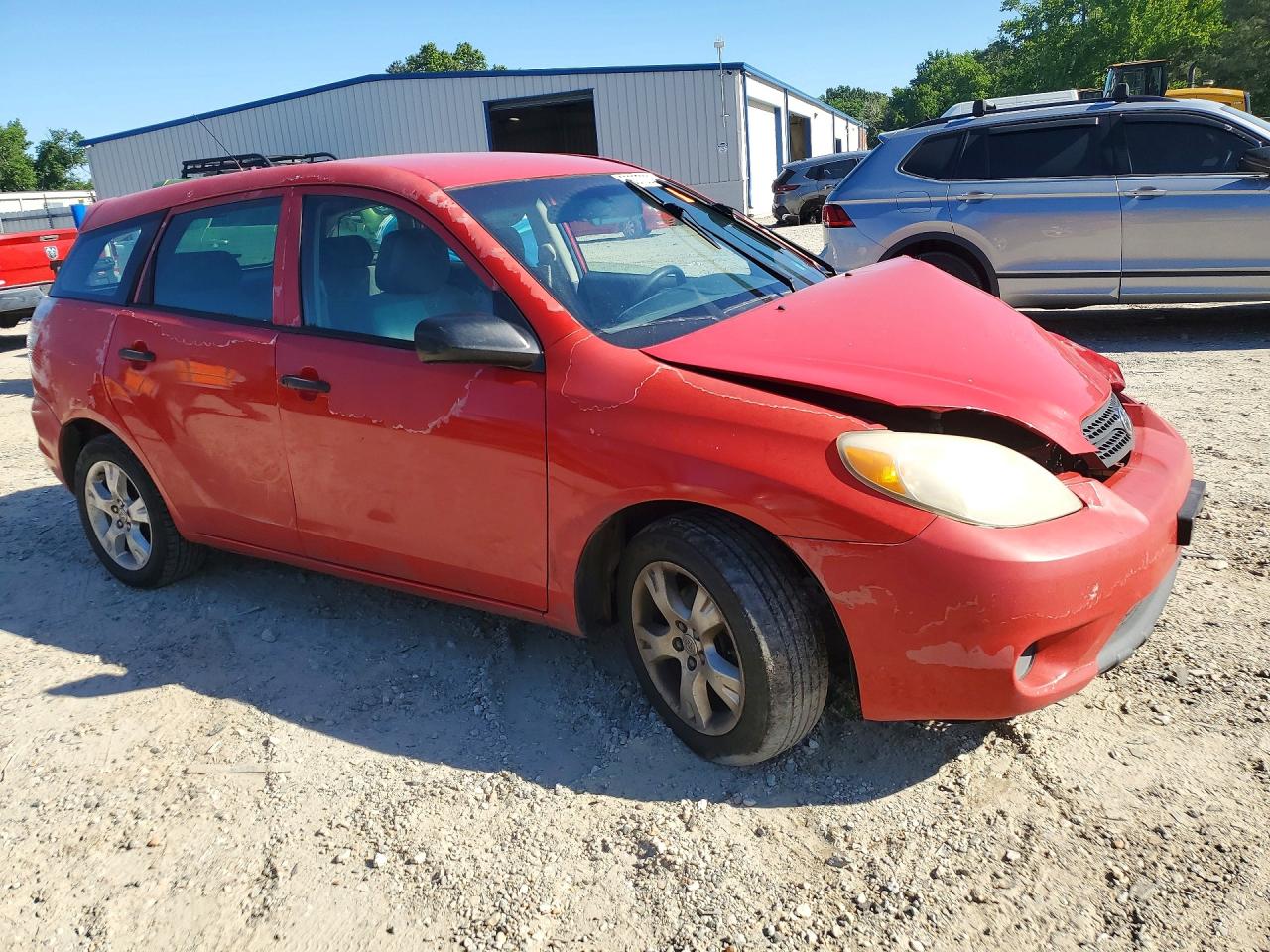 2007 Toyota Corolla Matrix Xr Red vin: 2T1KR32EX7C671524