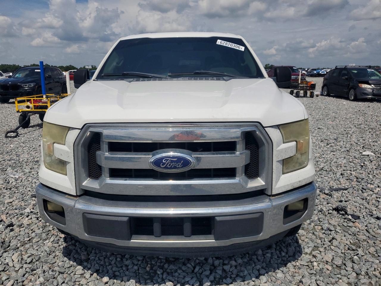 2015 Ford F150 Supercrew White vin: 1FTEW1CP3FFA58564