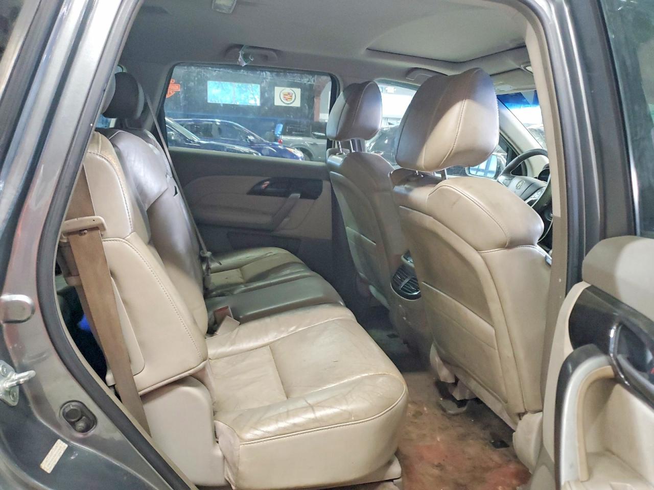 2008 Acura Mdx Gray vin: 2HNYD28258H502822