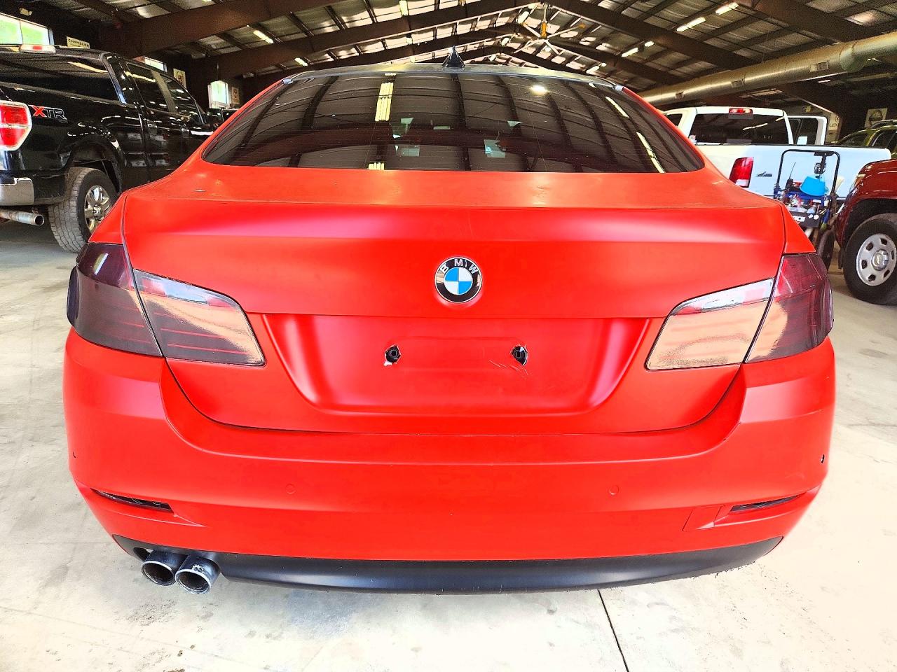 2014 Bmw 528 Xi Red vin: WBA5A7C56ED615362